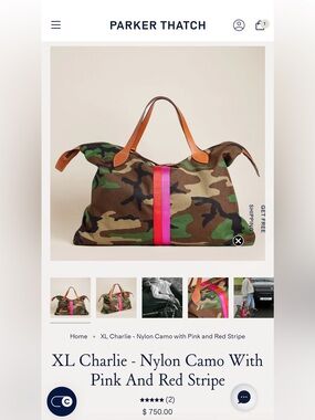 Parker Thatch XL Charlie - Nylon Camo